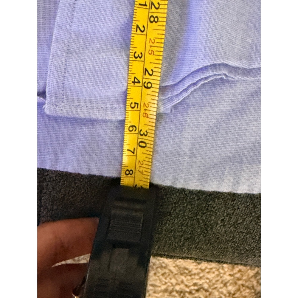 Brooks Brothers 346 Mens Large Blue Button Down Shirt Regular Fit Long Sleeve L - Picture 5 of 6